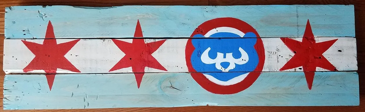2ftx 3ft-Reclaimed Wood Cubby Bear Sign