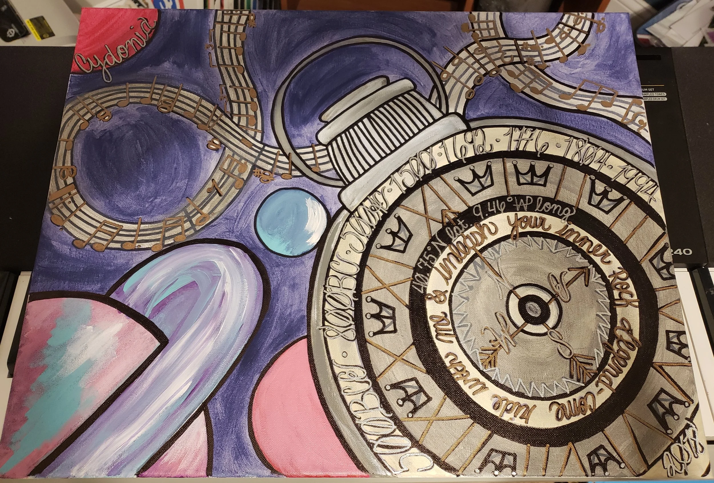 Knights of Cydonia - Custom 16x20 Canvas - Acrylic