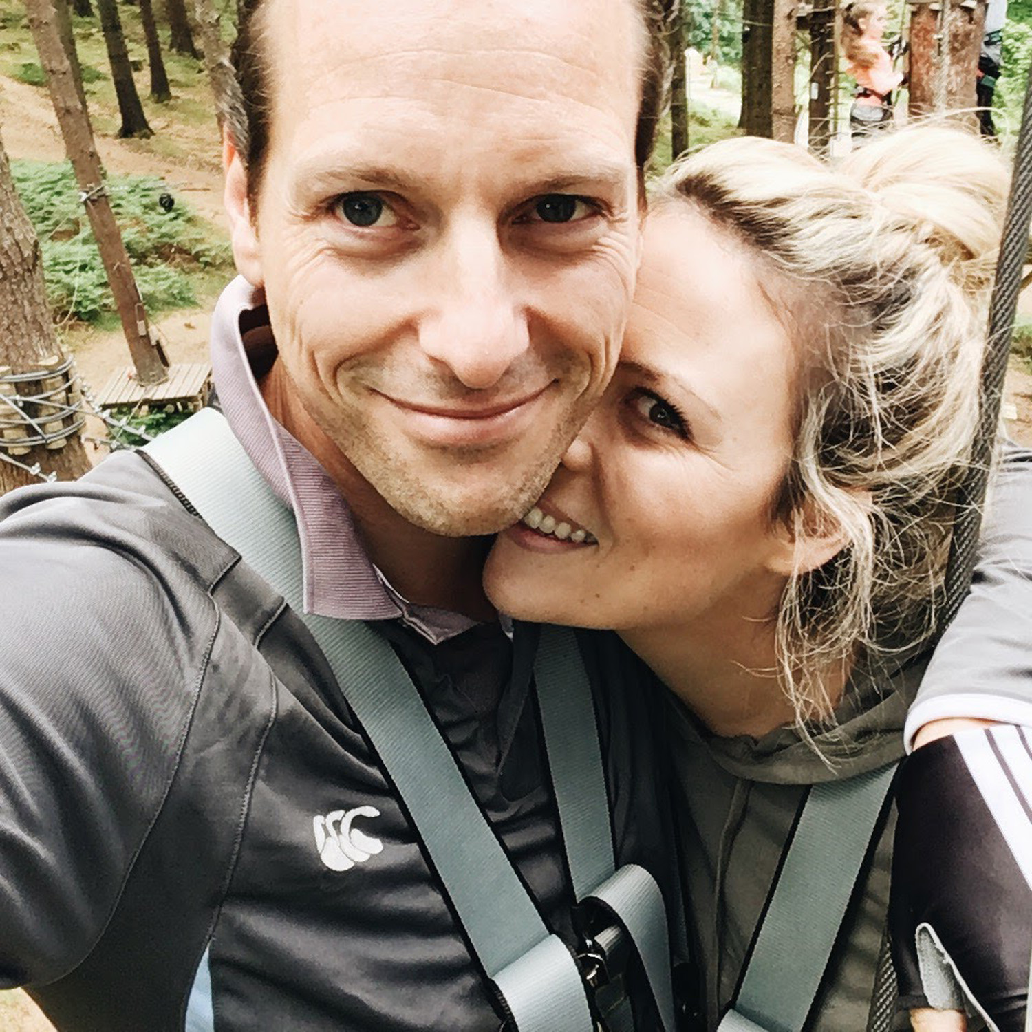 Ziplining in Tibradden Woods
