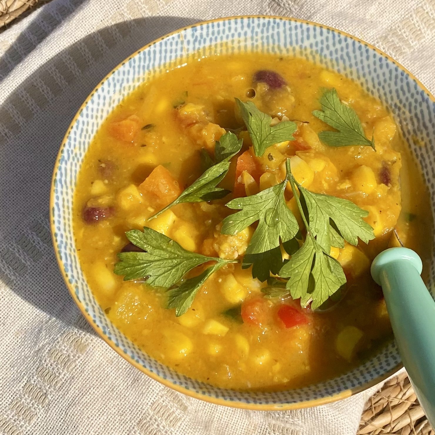 Mexican Corn and Sweet Pepper Pot