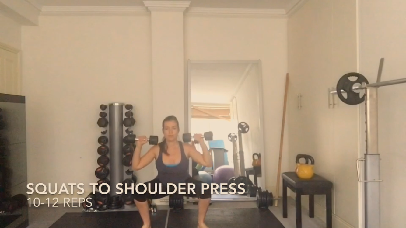 Full Body Dumbbells Workout Video