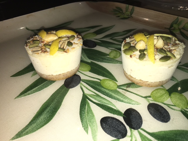 Fresh Gluten-free Dairy-free Coconut and Lime Nutty Cakes