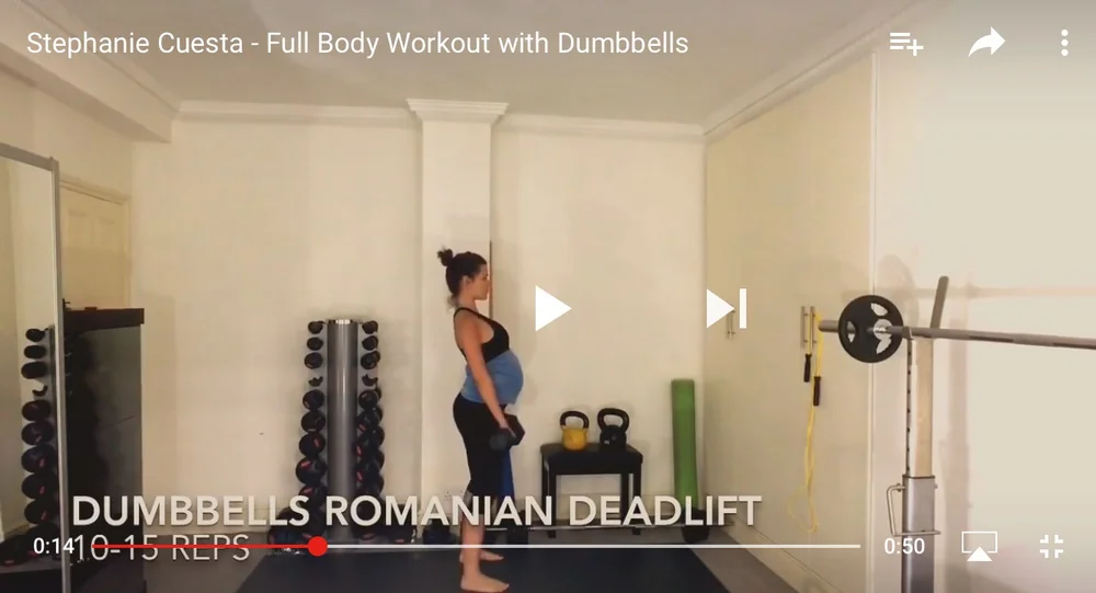 Workout Video: Full Body with dumbbells