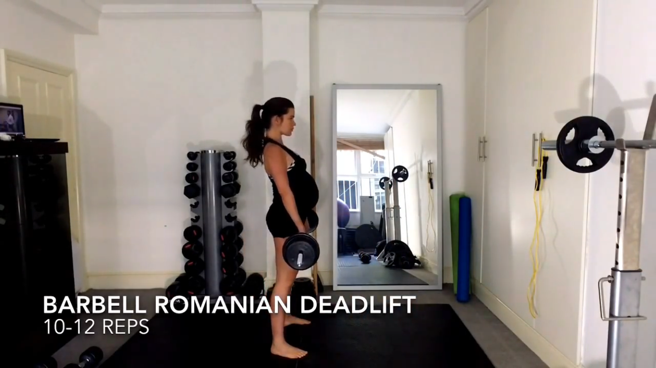 Workout video: Legs and Bottom strength