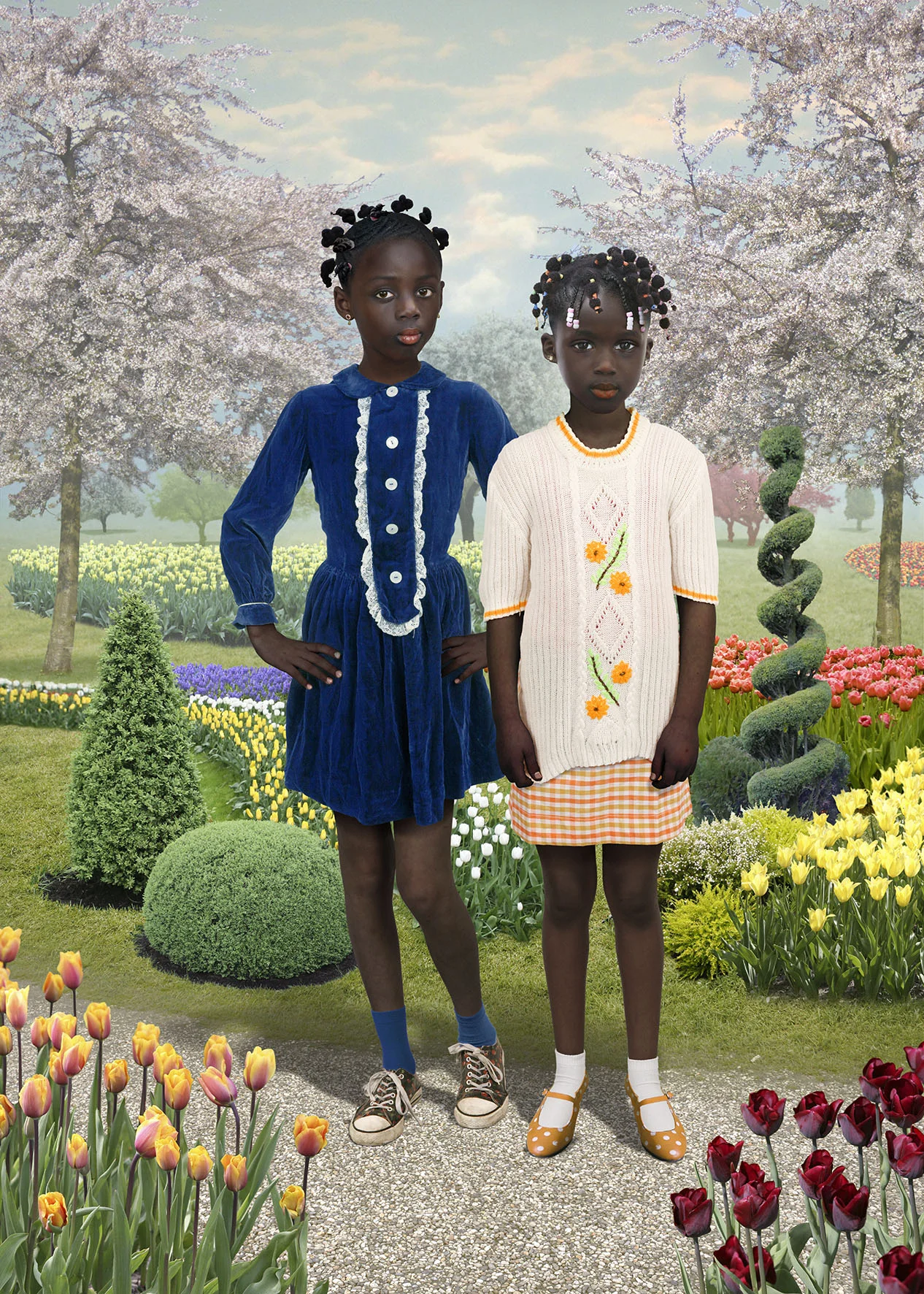 Ruud van Empel, Sunday#6 , 2017, Archival pigment print 70 x 50 cm.