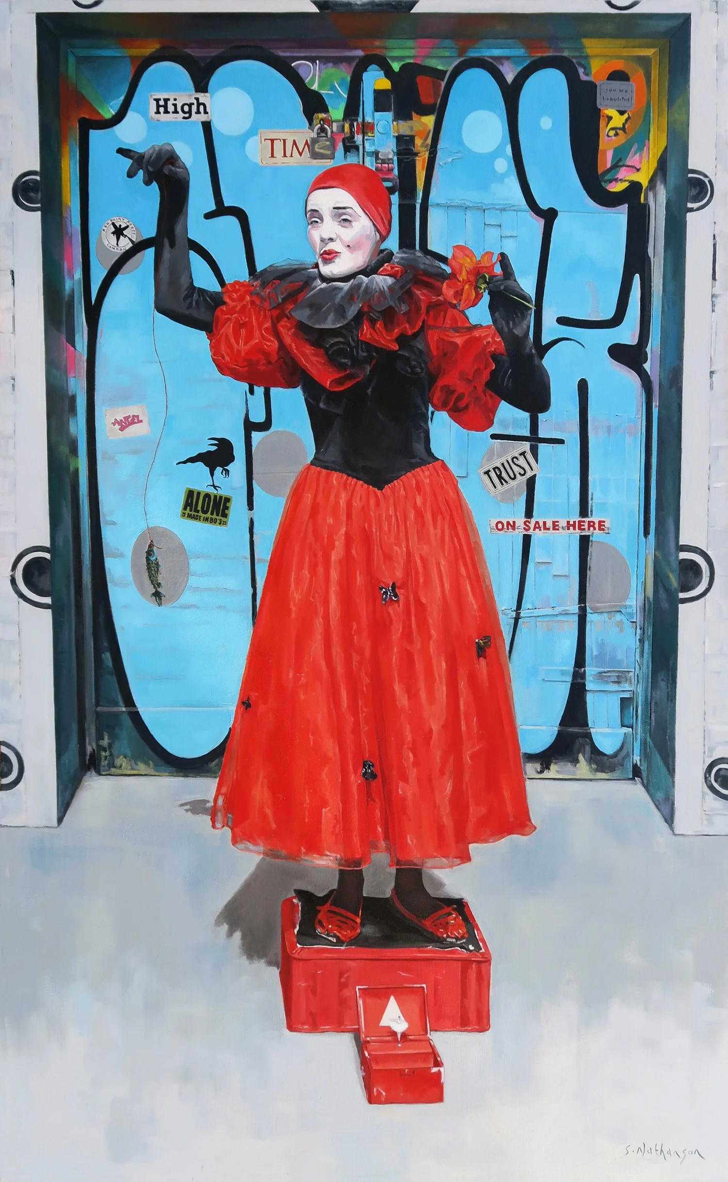 Dreams of Tomorrow and Yesterday, oil on canvas, 100 x 161 cm (2017)