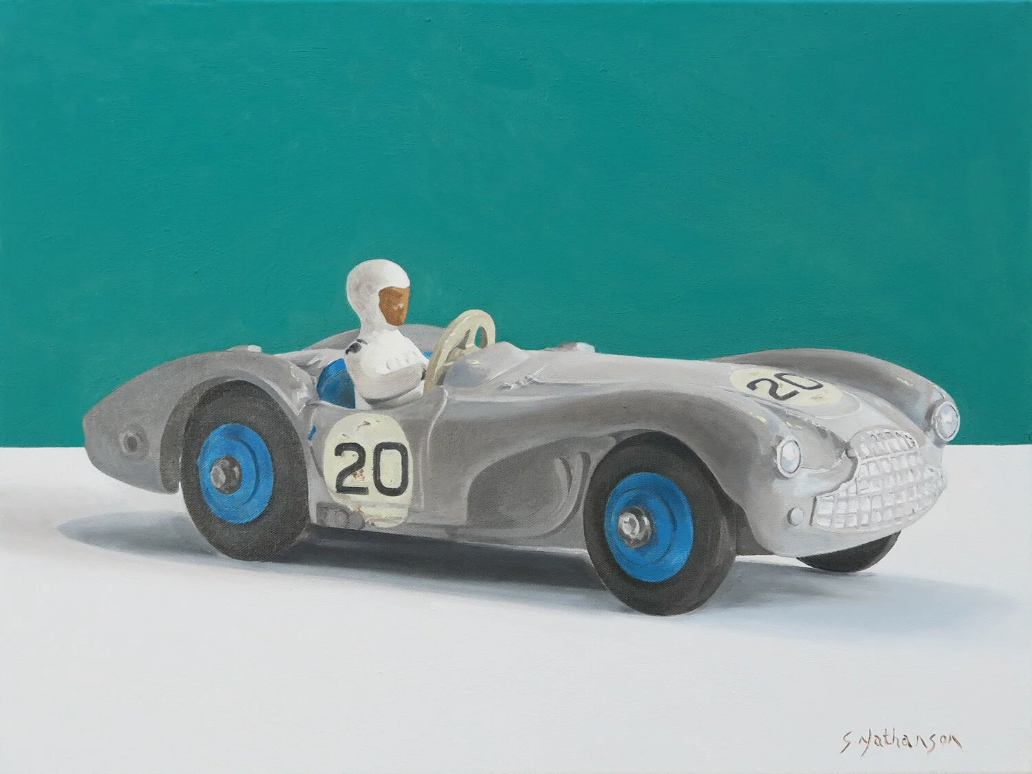 Dinky Aston Martin DB3S_60x45cm_S.Nathanson.jpg