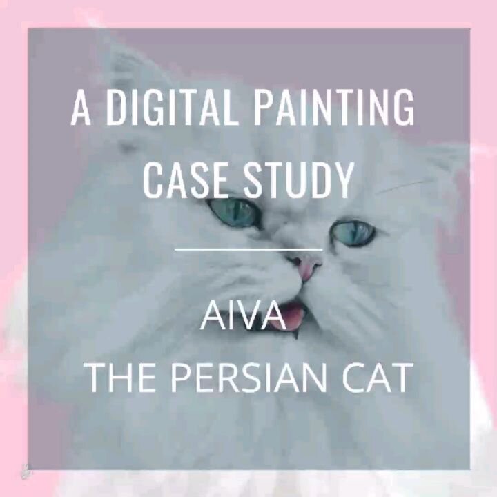 To pave the way for a return to the Furry Friday theme next week I am sharing a digital painting case study of the lovely Aiva.

This is a mini walk through of my commission process, but if you would like to know more, just click the link in my profi