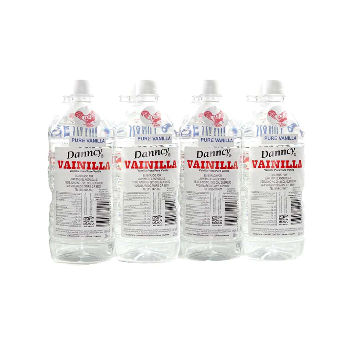 Danncy® Pure Vanilla White 12/32 Ounce Case