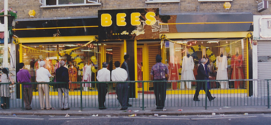 The original shop front - when we used to sell clothes too!