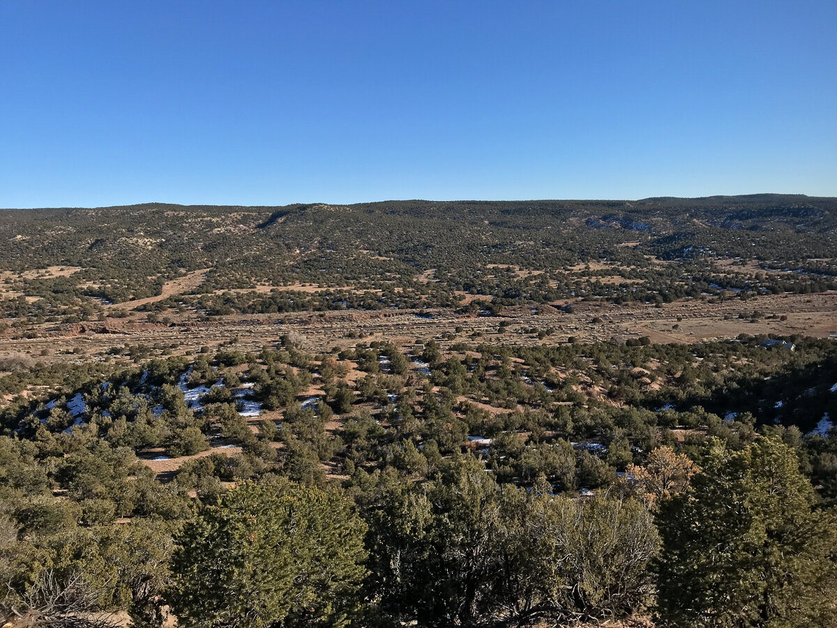 views of Galisteo basin