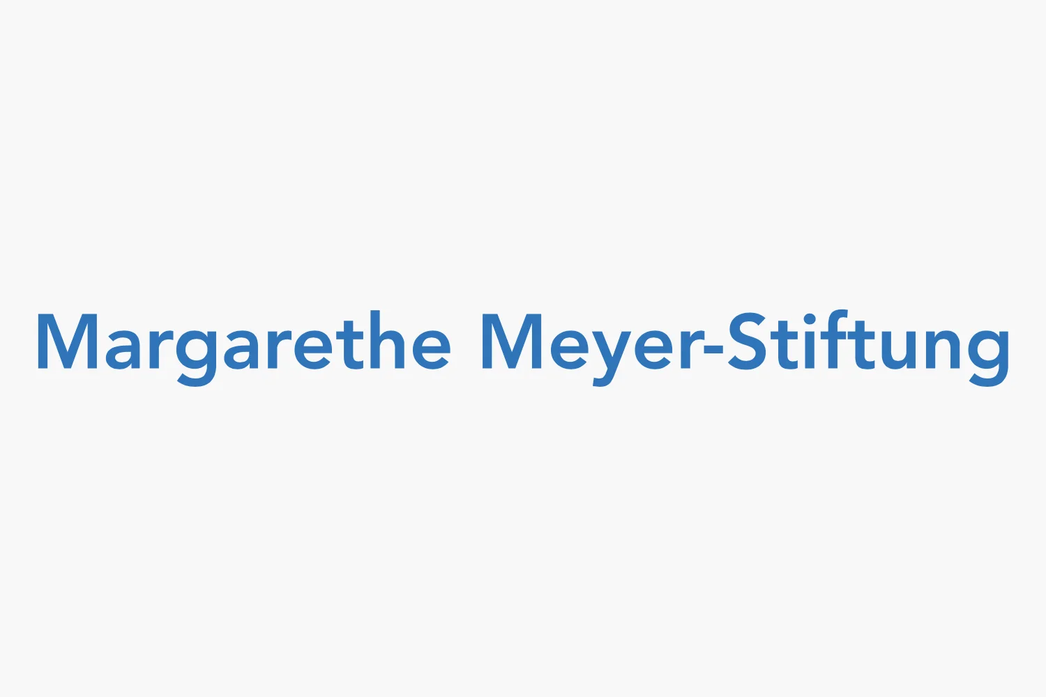 Webdesign für Margarethe Meyer Stiftung