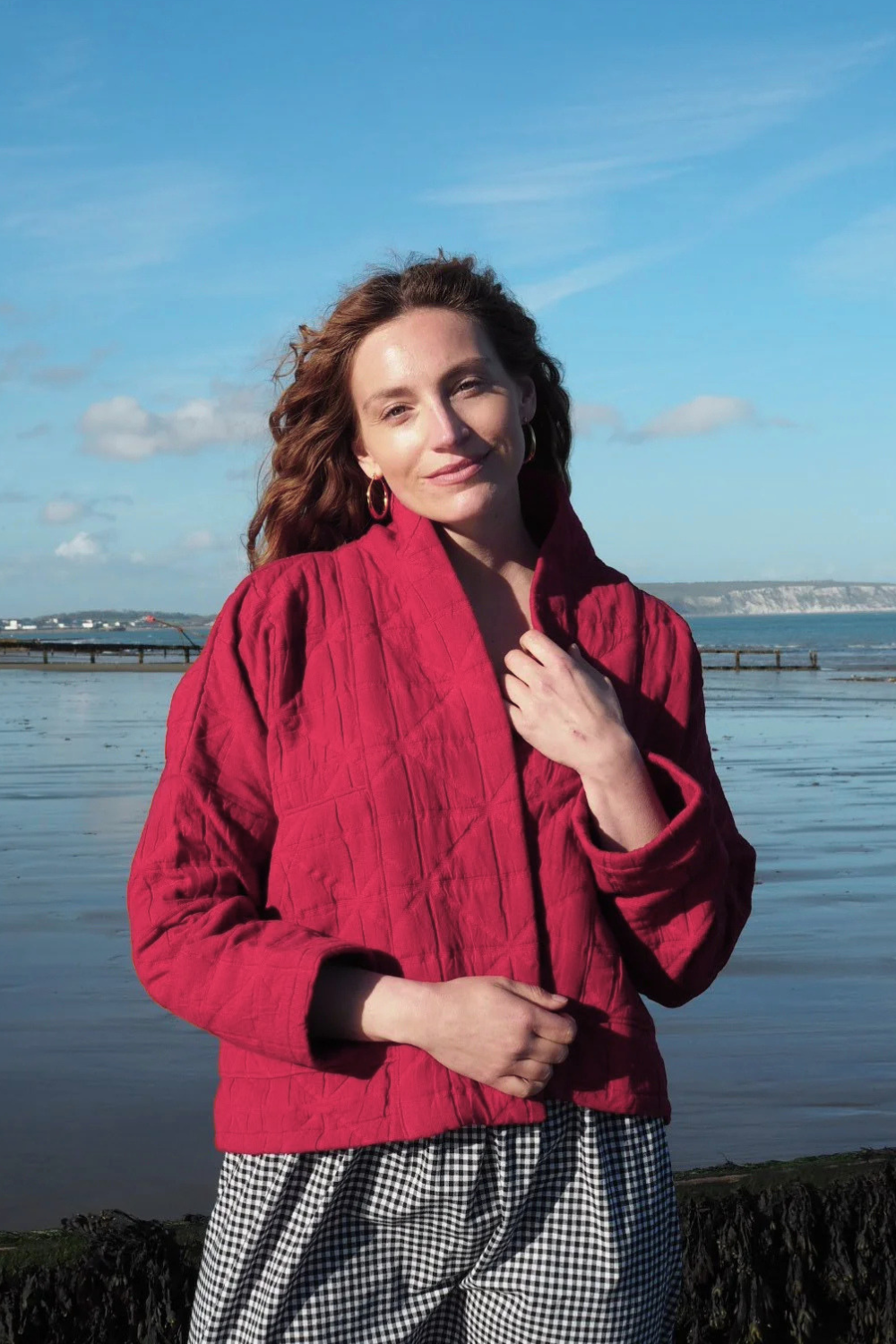 Nicole Jacket - Raspberry - *WAITLIST