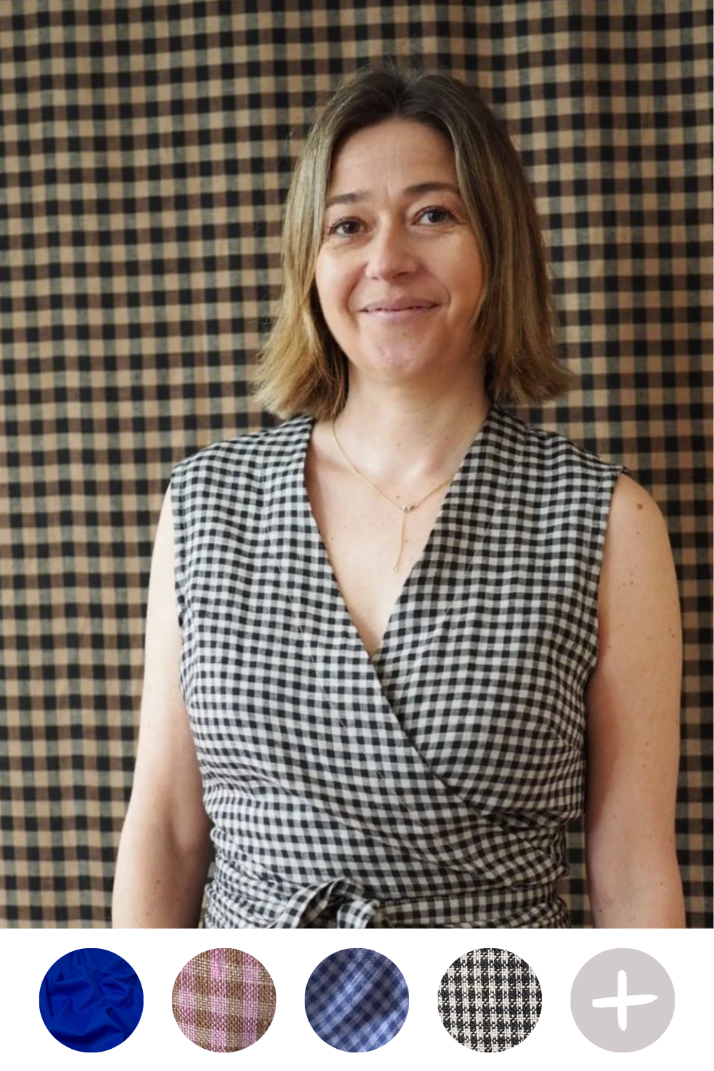 Winnie Wrap Top (Sleeveless) - MADE-TO-ORDER