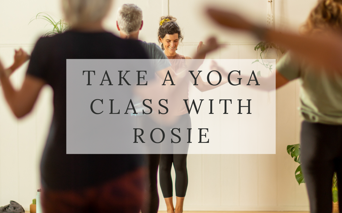 Take a yoga class with Rosie