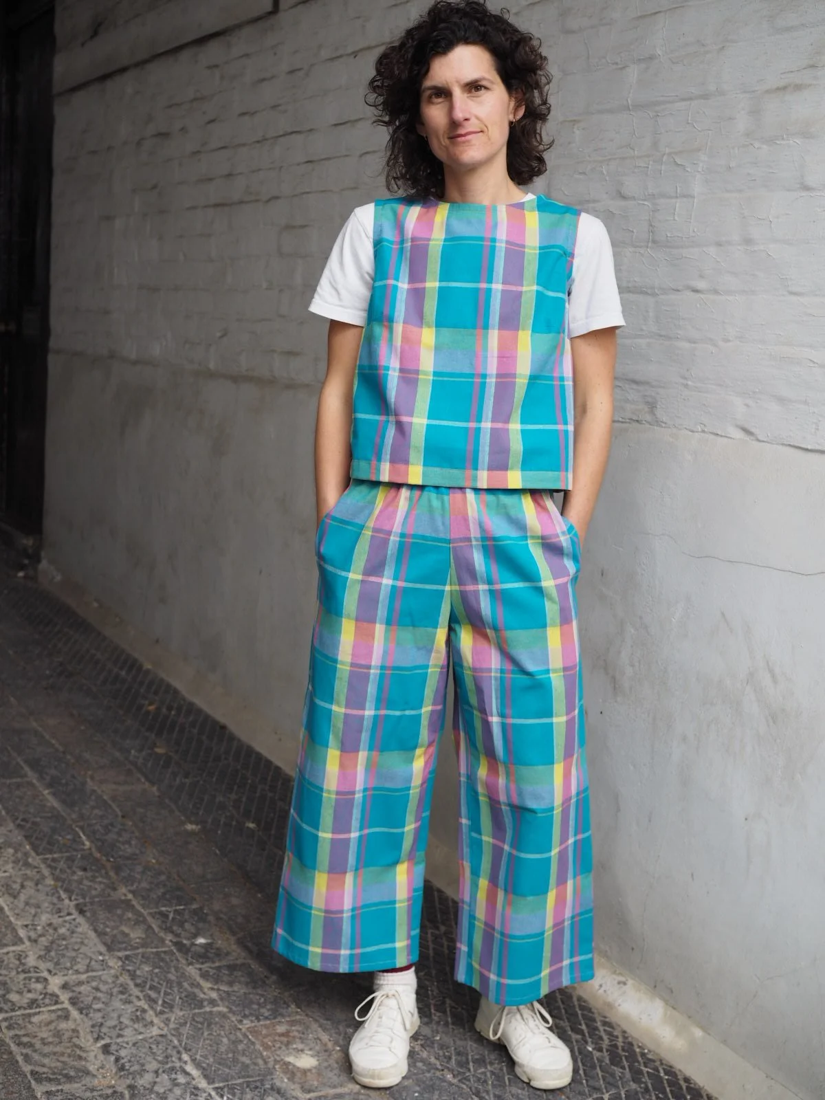 Amber Wide Leg and Millie Vest SET - Small - ZERO WASTE