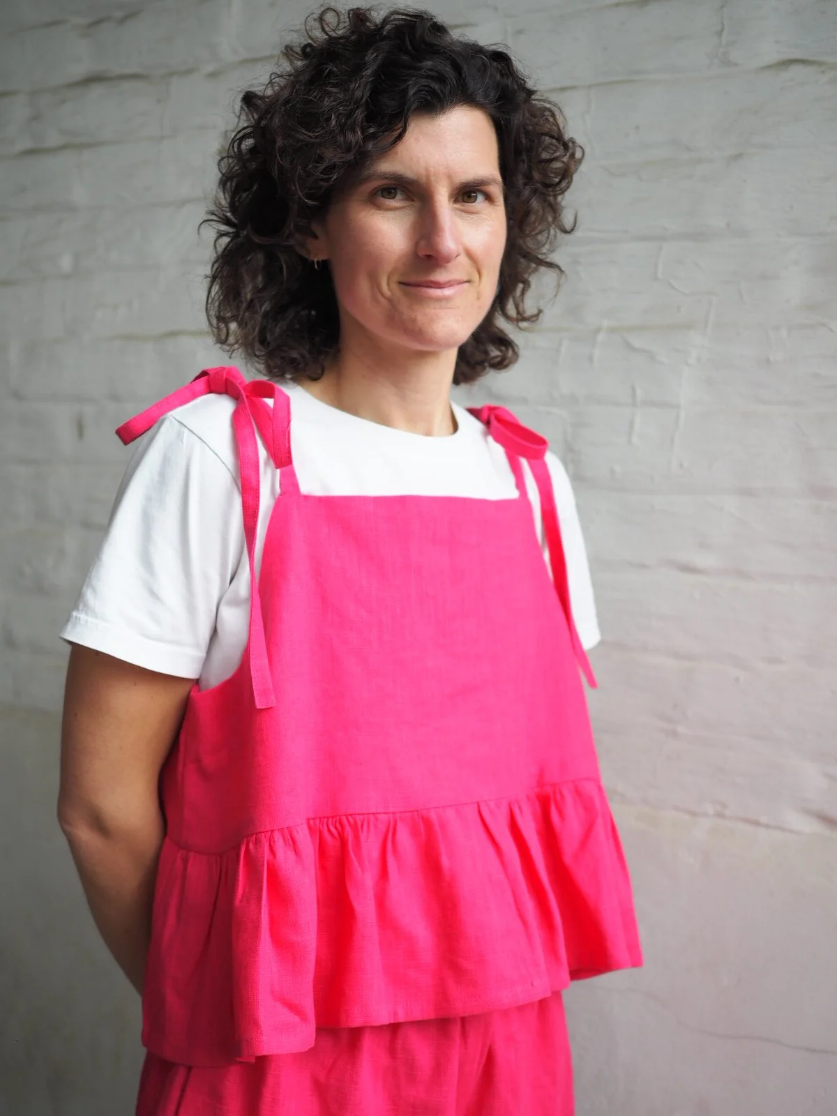 Tessa Top - Pomegranate - Various Sizes - ZERO WASTE