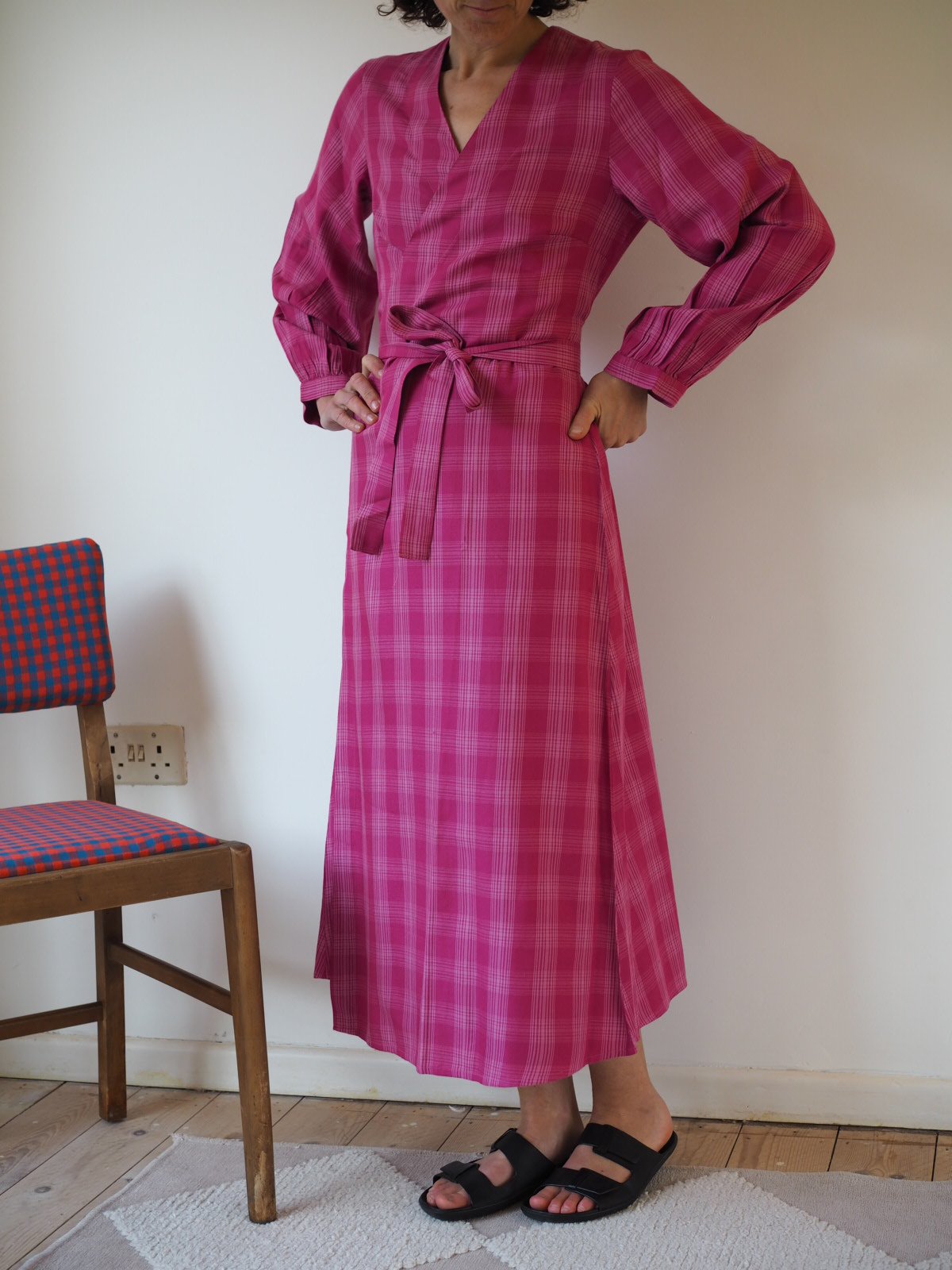 Winnie Wrap Dress (Puff Sleeve) - WAITLIST