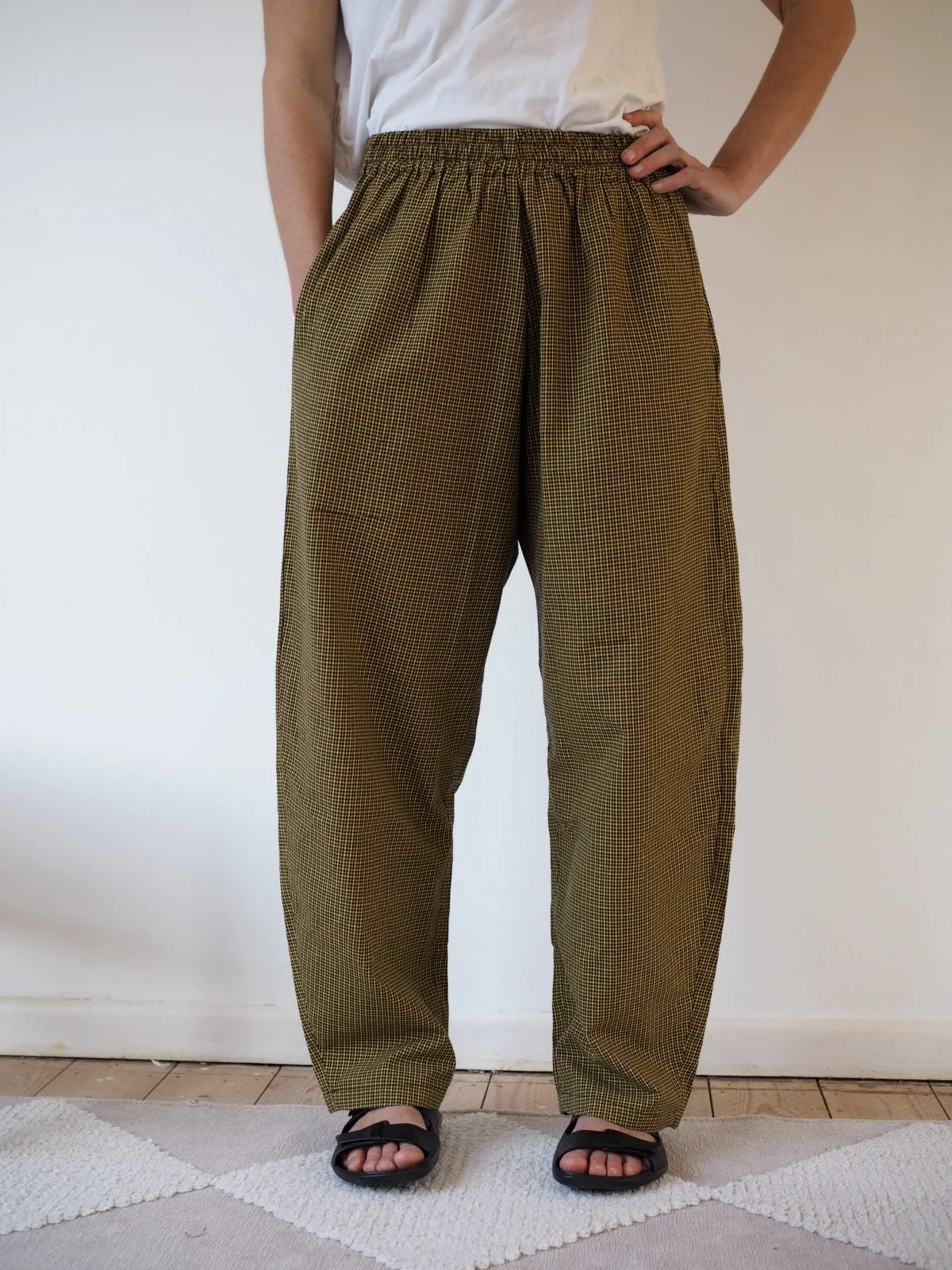 Amy Barrel Leg Trousers - WAITLIST
