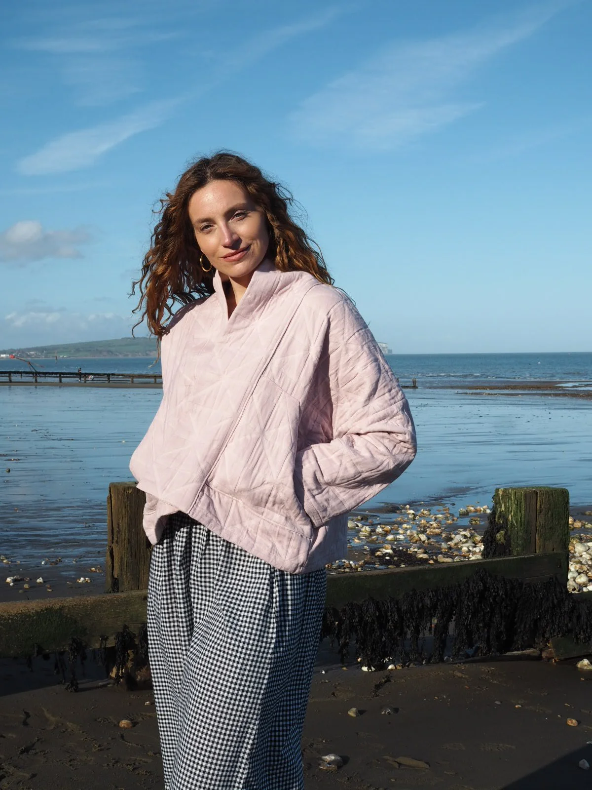 Nicole Jacket - Pastel Pink — Roake Studio