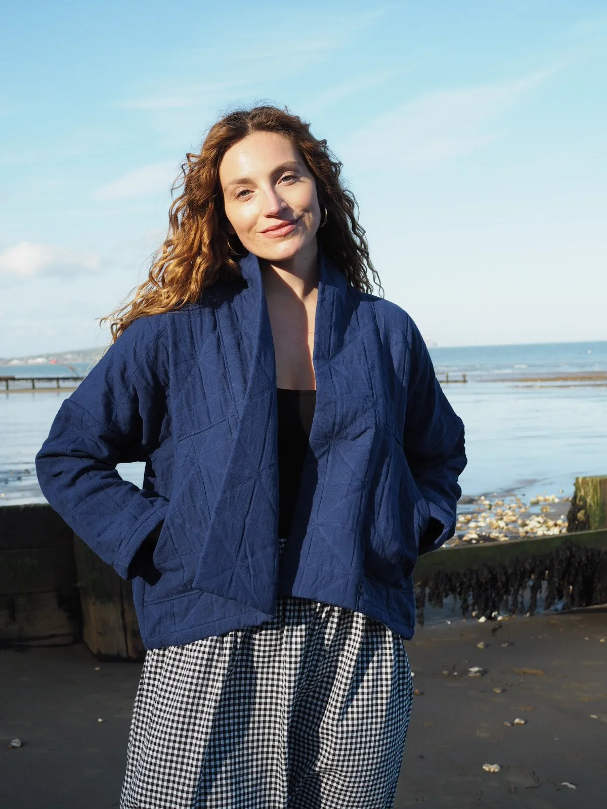 Nicole Jacket - French Blue - *WAITLIST