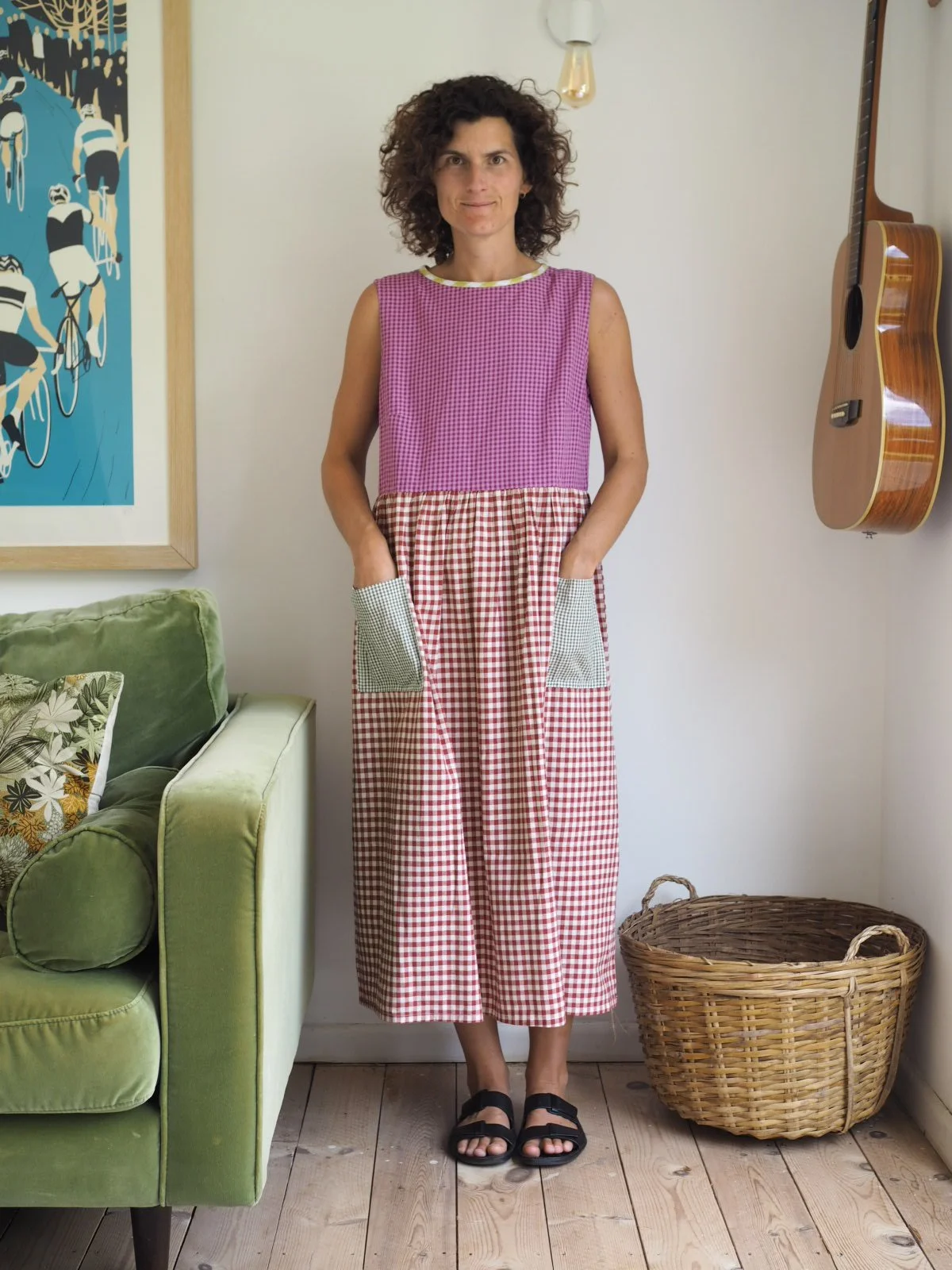 Millie Dress - Patchwork Gingham - Small