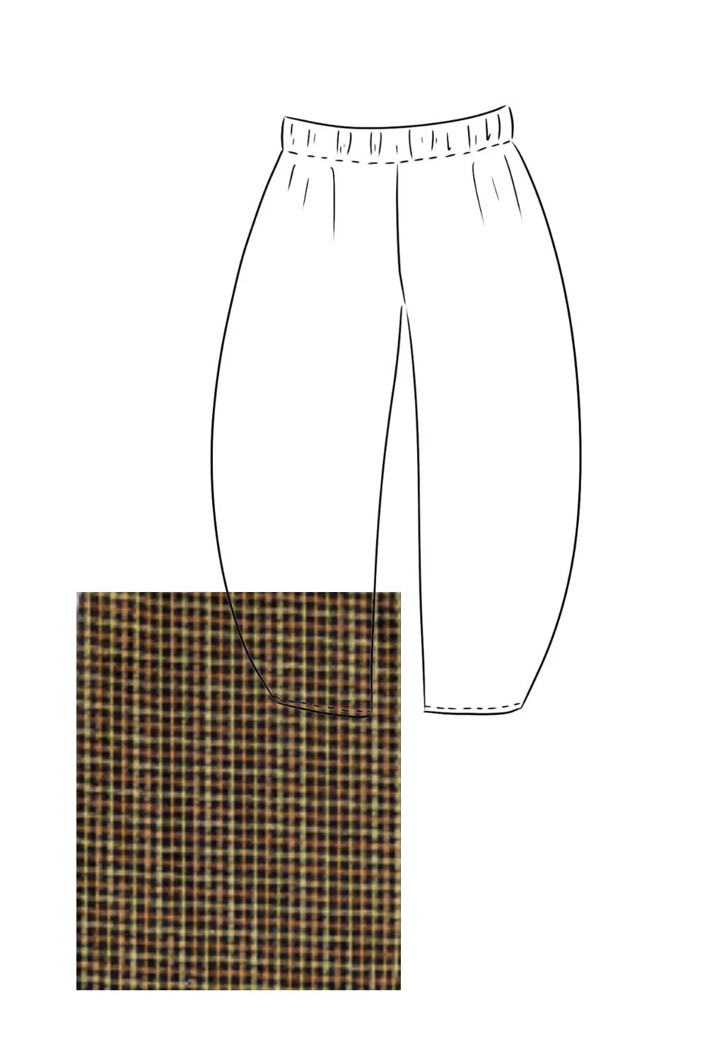 Amy Barrel Leg Trousers - WAITLIST