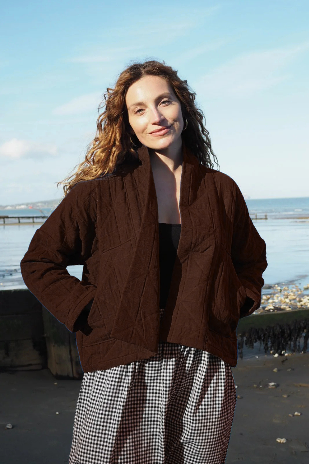 Nicole Jacket - Chocolate - WAITLIST