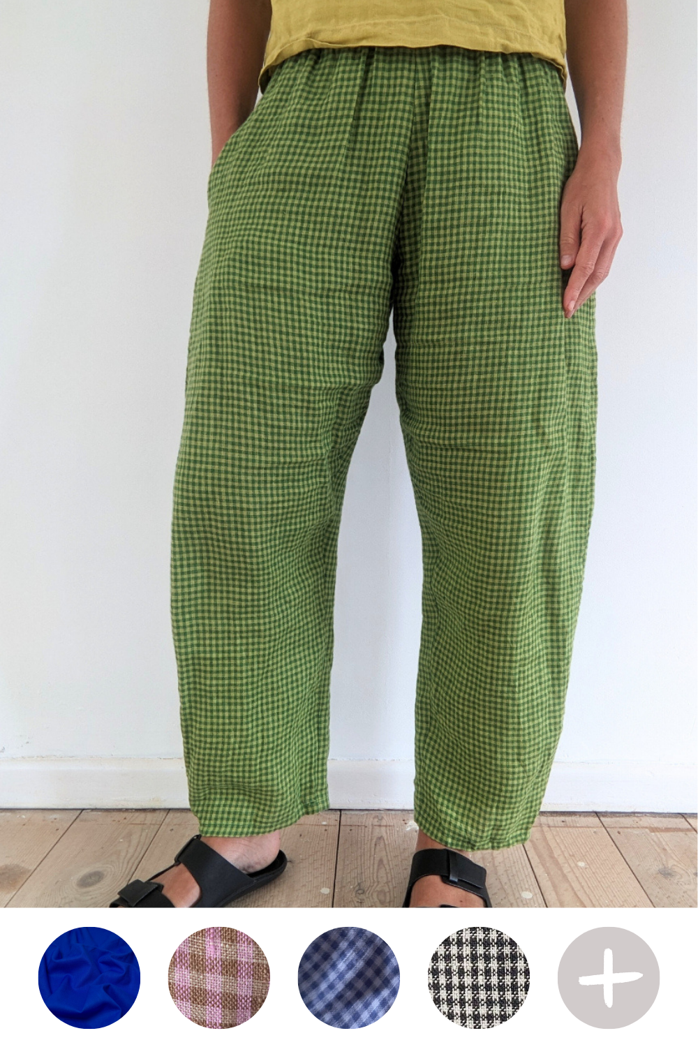 Amy Barrel Leg Trousers - MADE-TO-ORDER