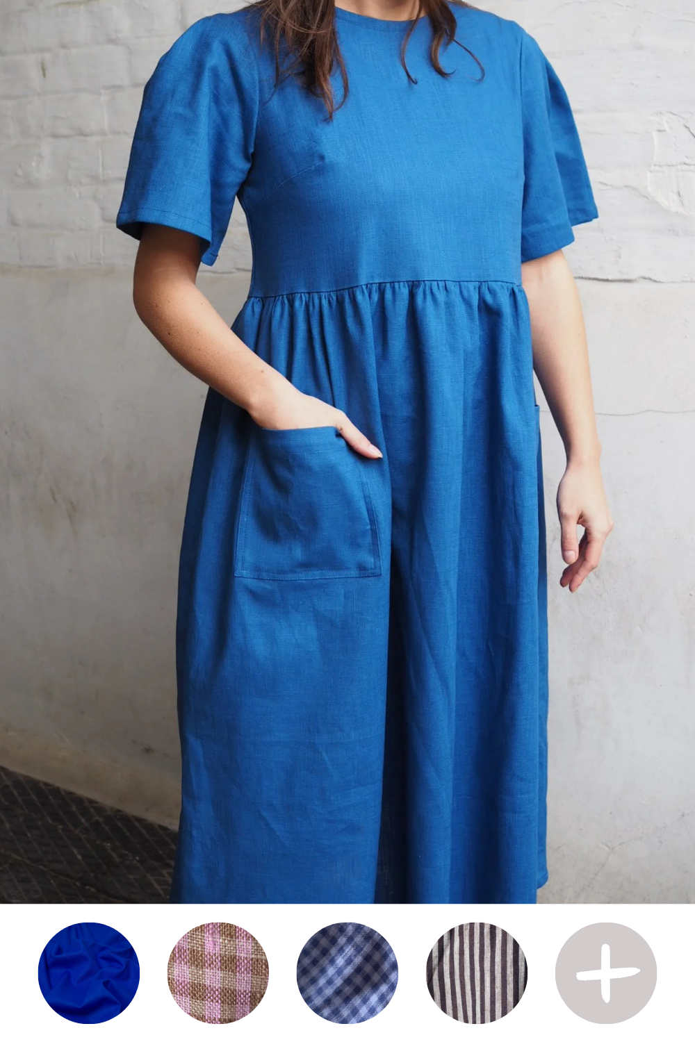 Millie Dress (Pleated Short Sleeve) - MADE-TO-ORDER