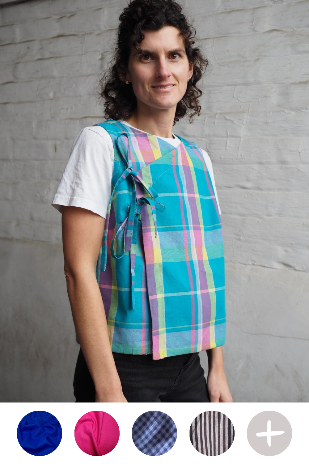 Hazel Tie Vest - MADE-TO-ORDER