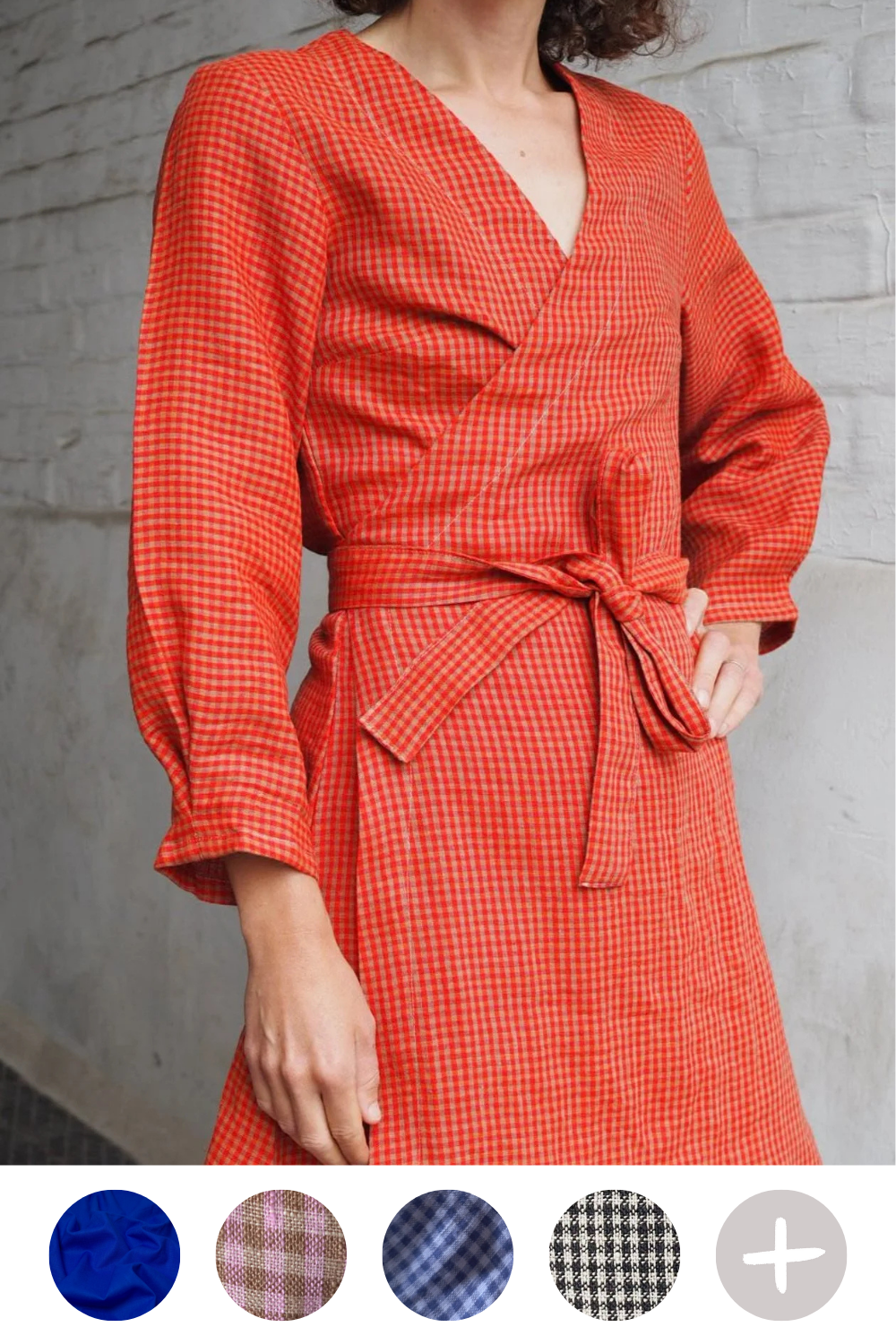 Winnie Wrap Dress (Long Sleeve) - MADE-TO-ORDER