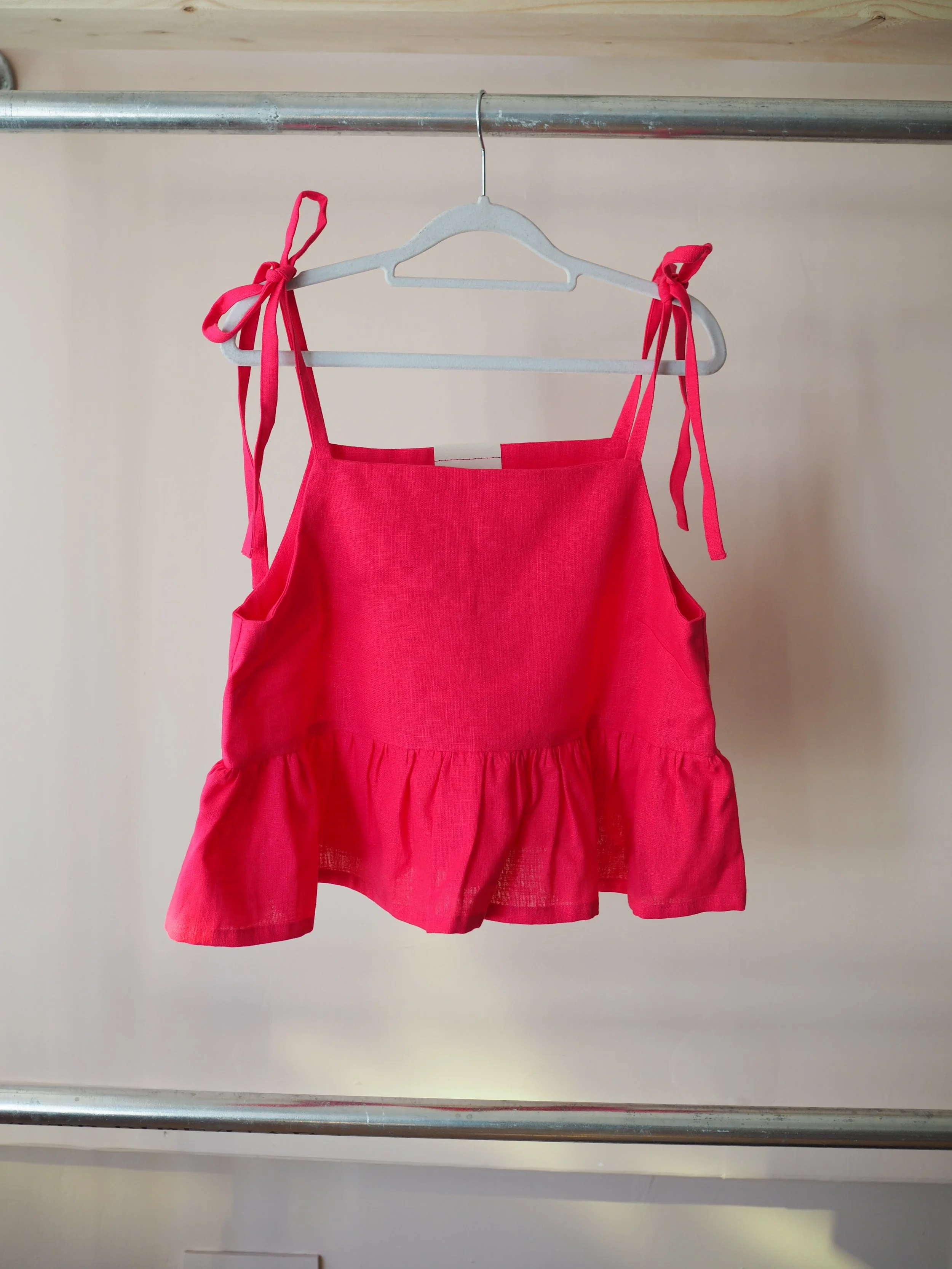 Tessa Top - Pomegranate - Various Sizes - ZERO WASTE