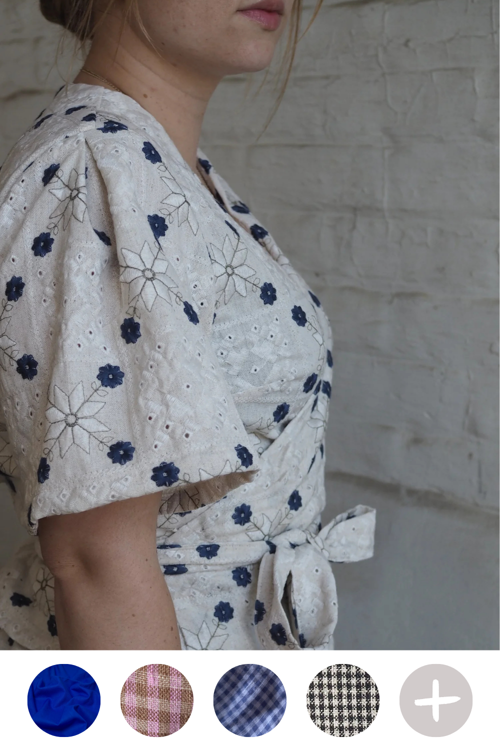 Winnie Wrap Dress (Pleated Short Sleeve) - MADE-TO-ORDER