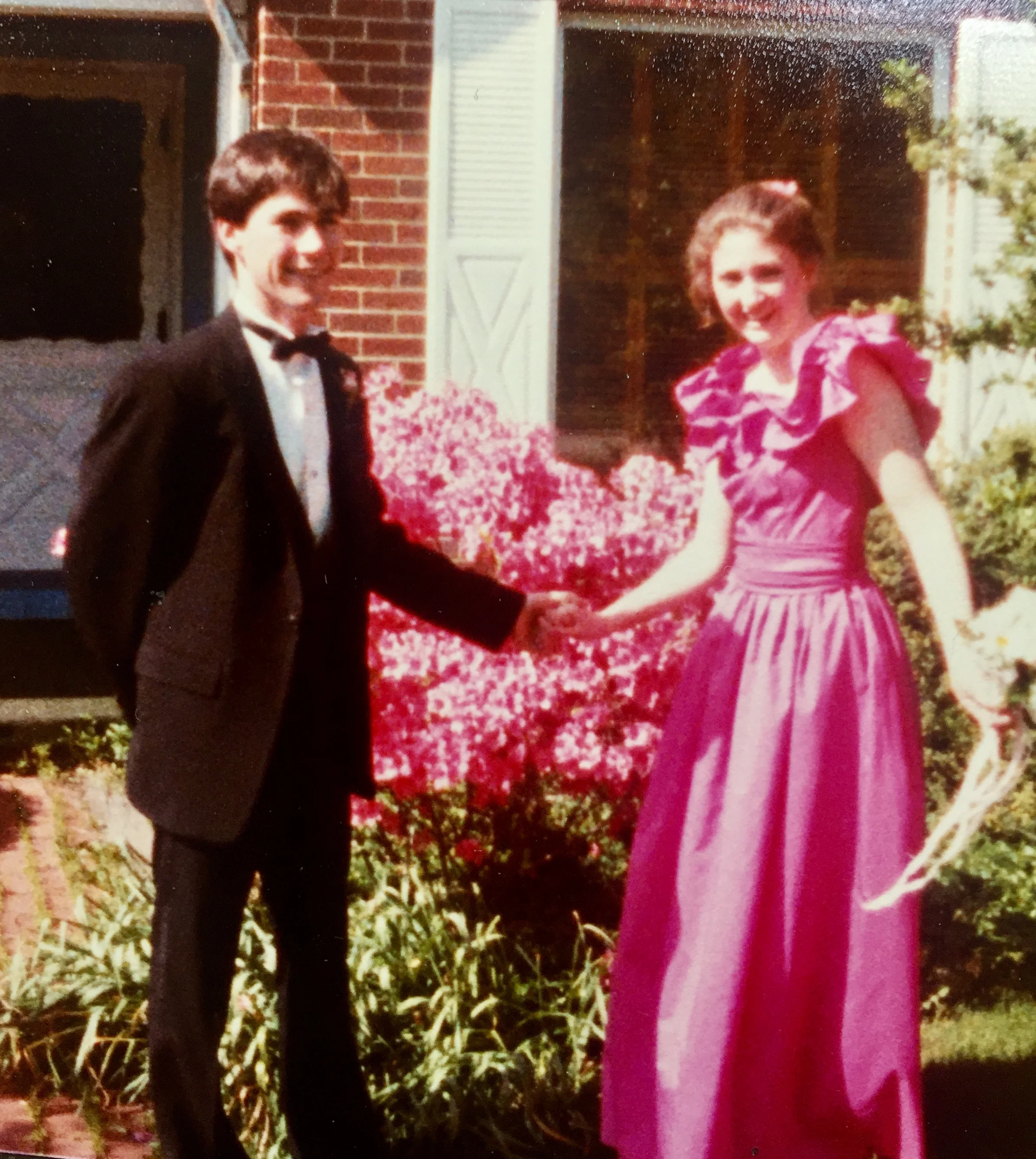 No awkwardness here.