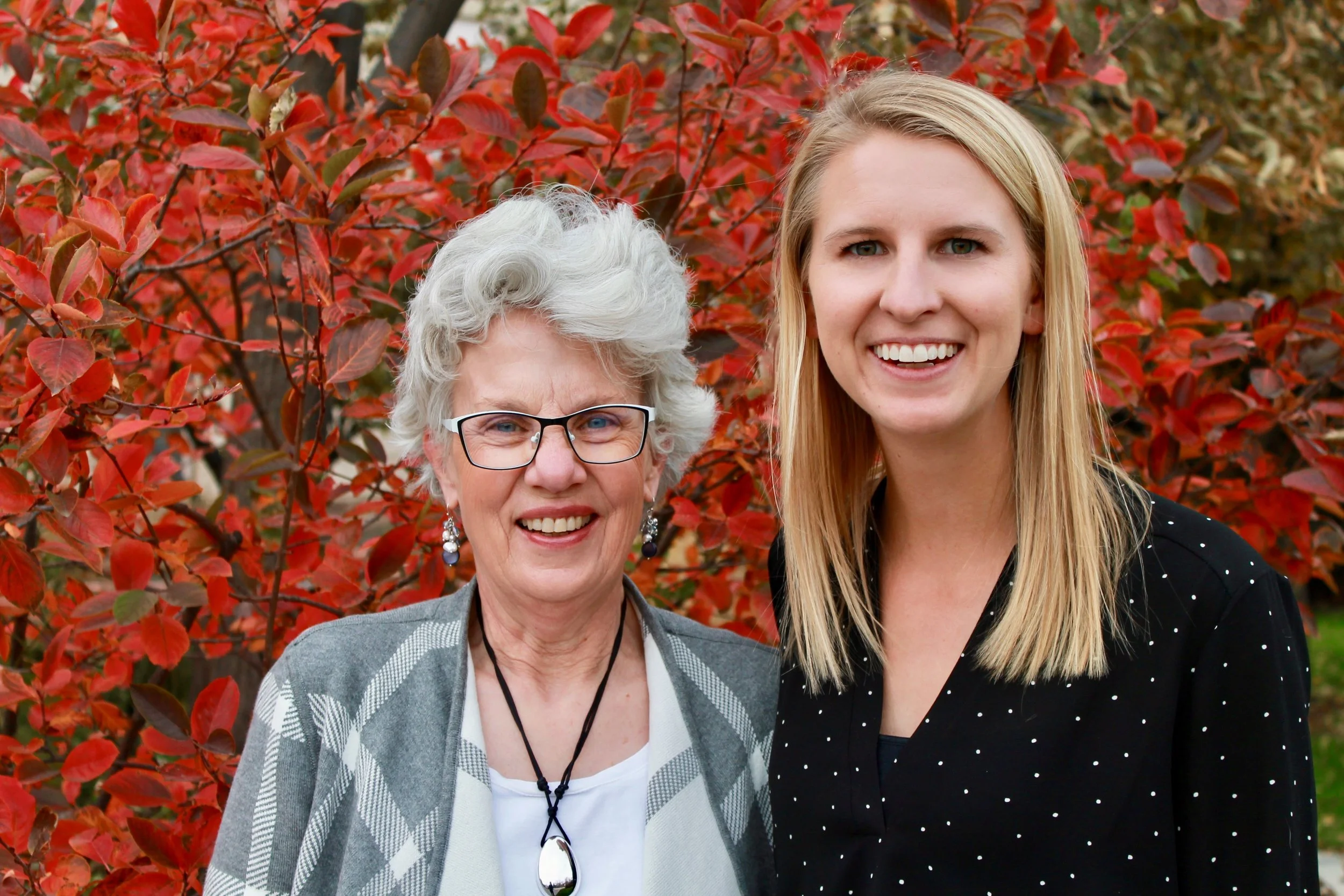 Dr. Wendy Wood (the Co-PI) and Dr. B. Caitlin Peters.