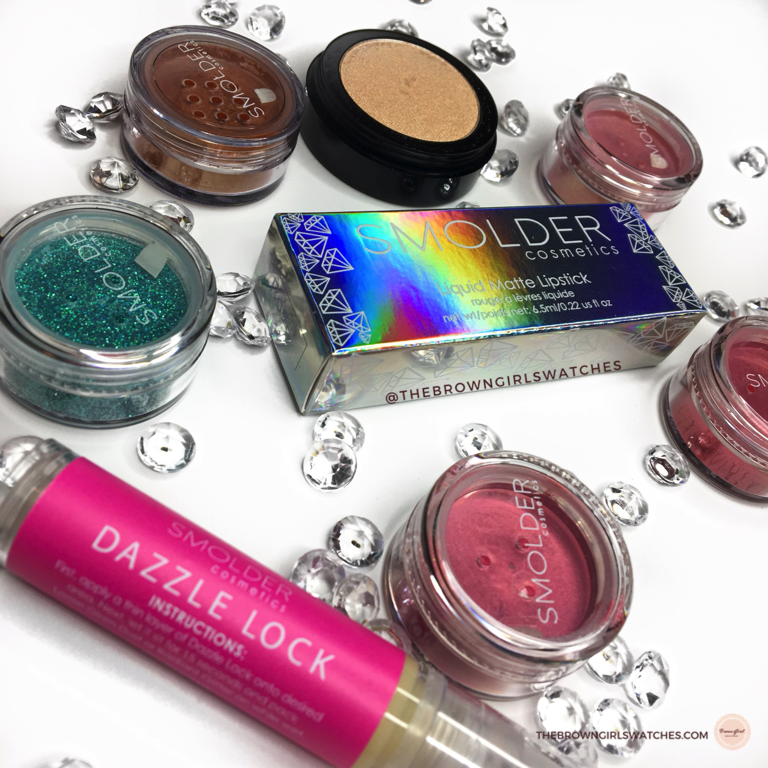 Smolder Cosmetics Product Packaging