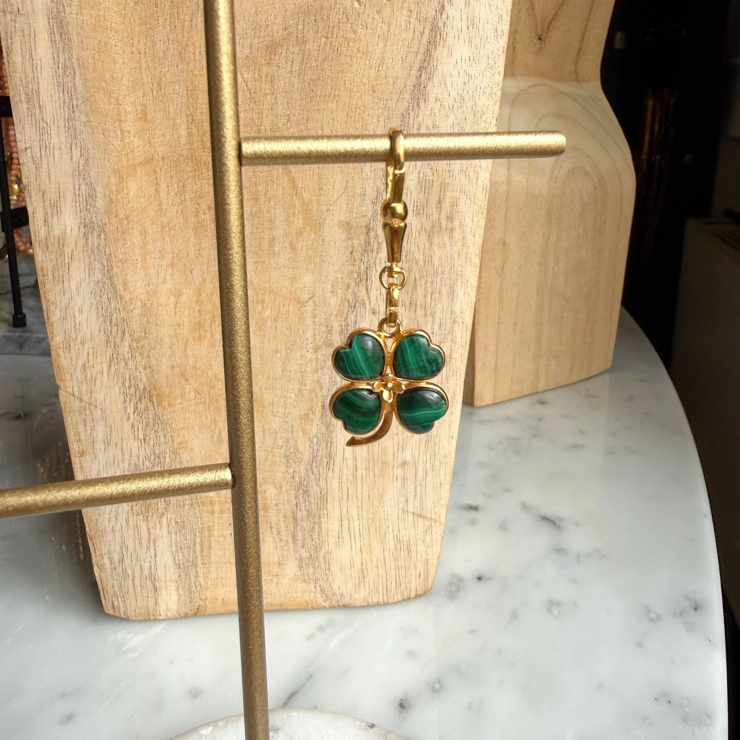 BR CHARM FORTUNEE MALACHITE