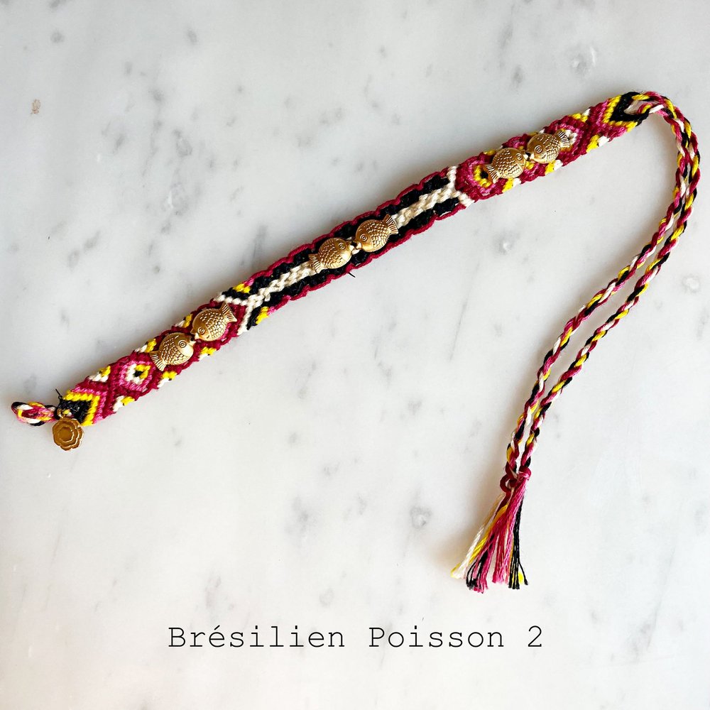 Bracelet brésilien modèle Poisson