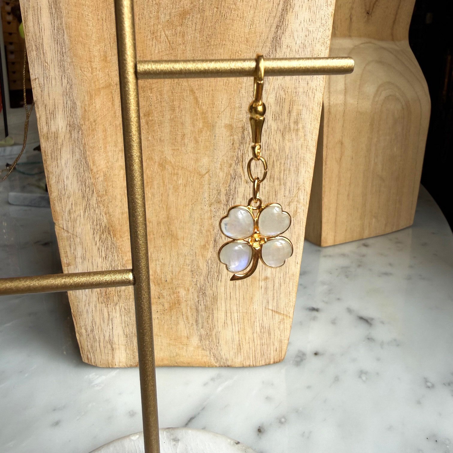 BR CHARM FORTUNEE Labradorite blanche