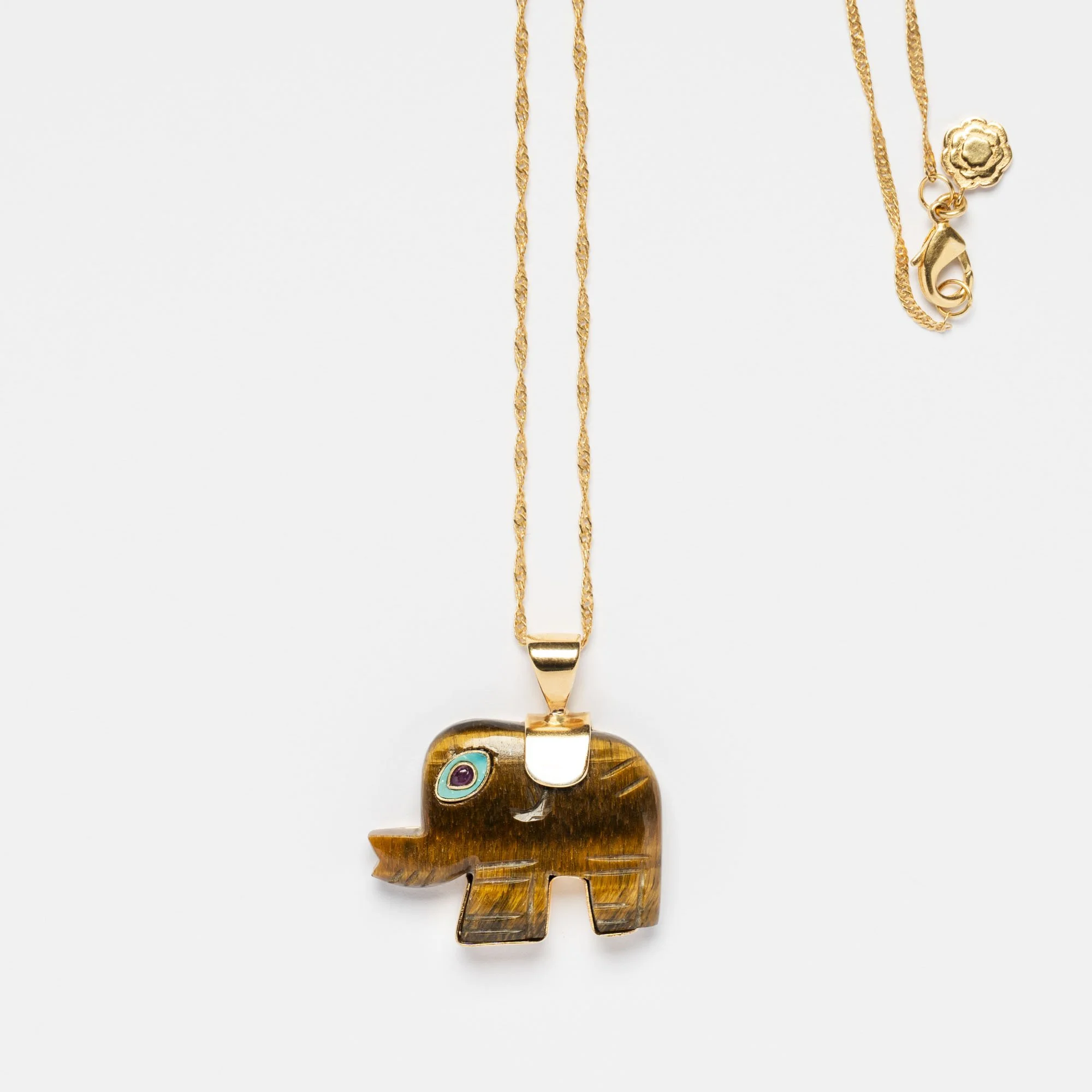 DUMBO Chaine Tiger Eye