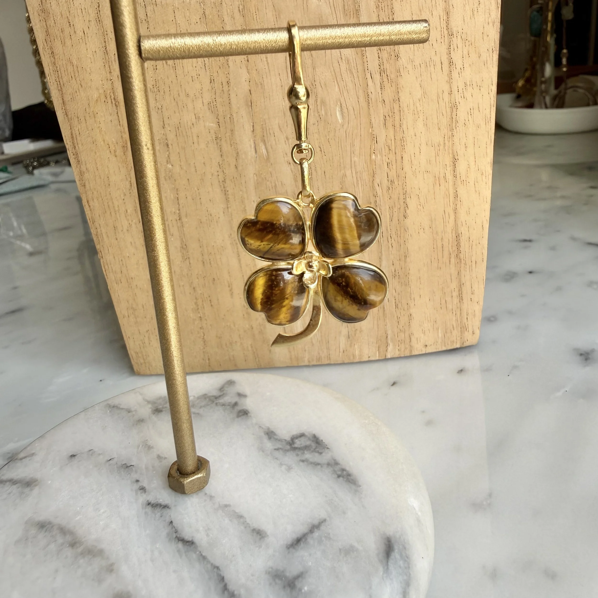 BR CHARM FORTUNEE BIG TIGER EYE