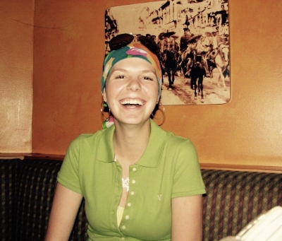 My 22nd birthday, about halfway through my chemotherapy treatments.