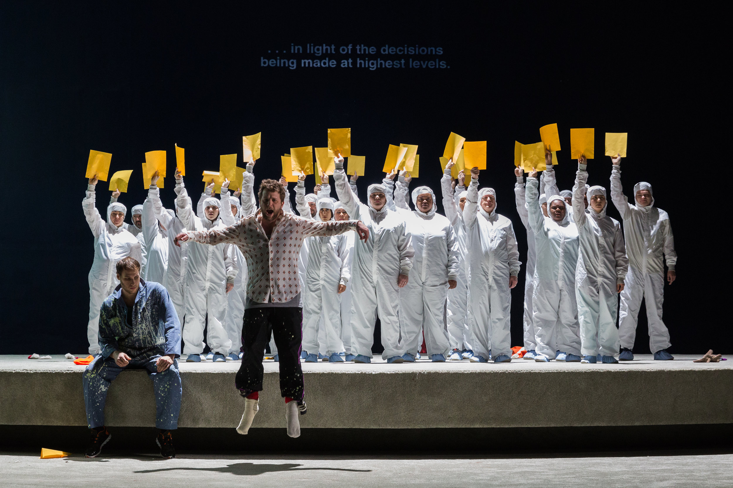  Curtis Opera Theatre: Oppenheimer in Doctor Atomic&nbsp;  Director:&nbsp;R. B. Schlather&nbsp;  Conductor: Timothy Meyers&nbsp;  Photo: Karli Cadel 