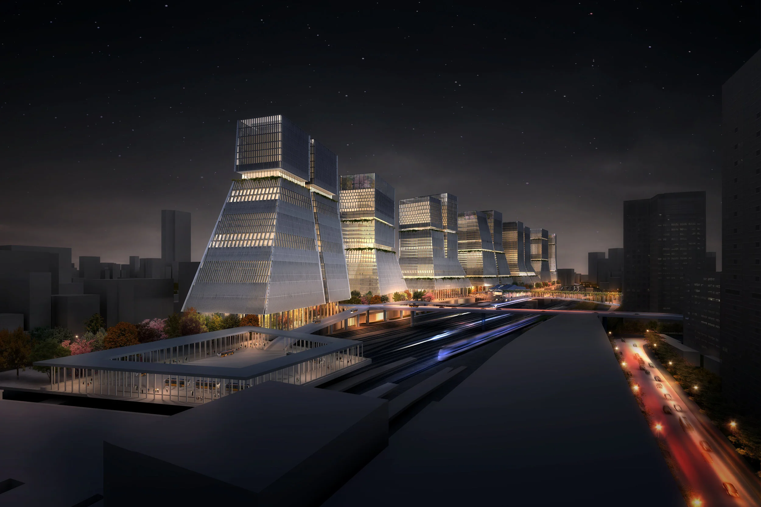 Tokyo Railyards Regeneration Masterplan Japan
