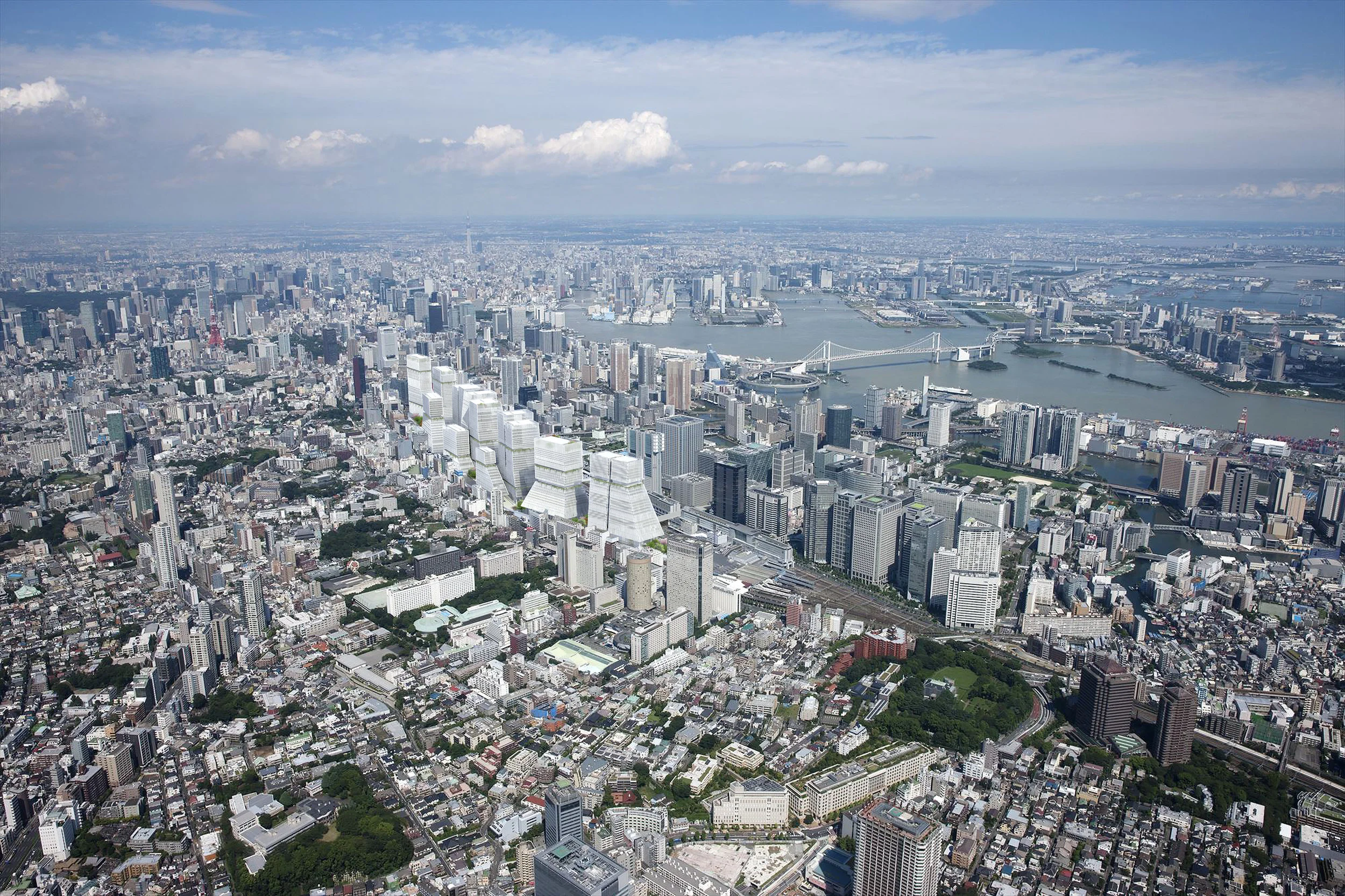 Tokyo Railyards Regeneration Masterplan Japan