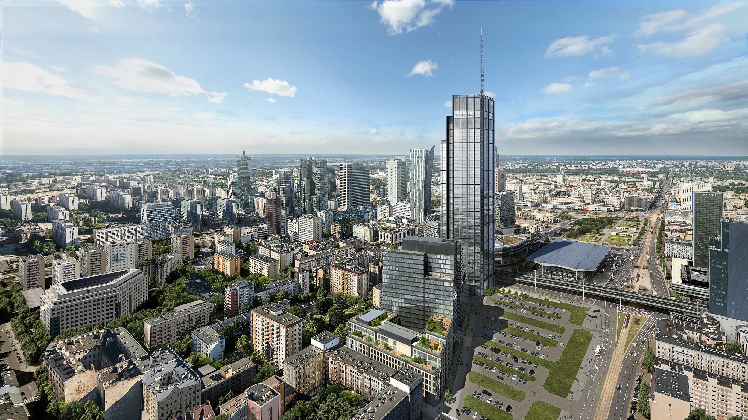 Varso Tower, Warsaw Poland Architect: Foster + Partners Developer: HB Reavis