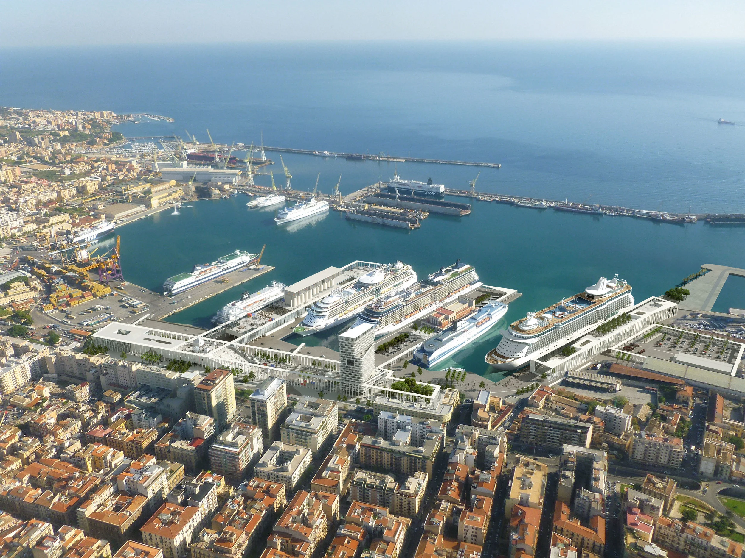 Palermo Cruise Terminal Competition Sicily Italy