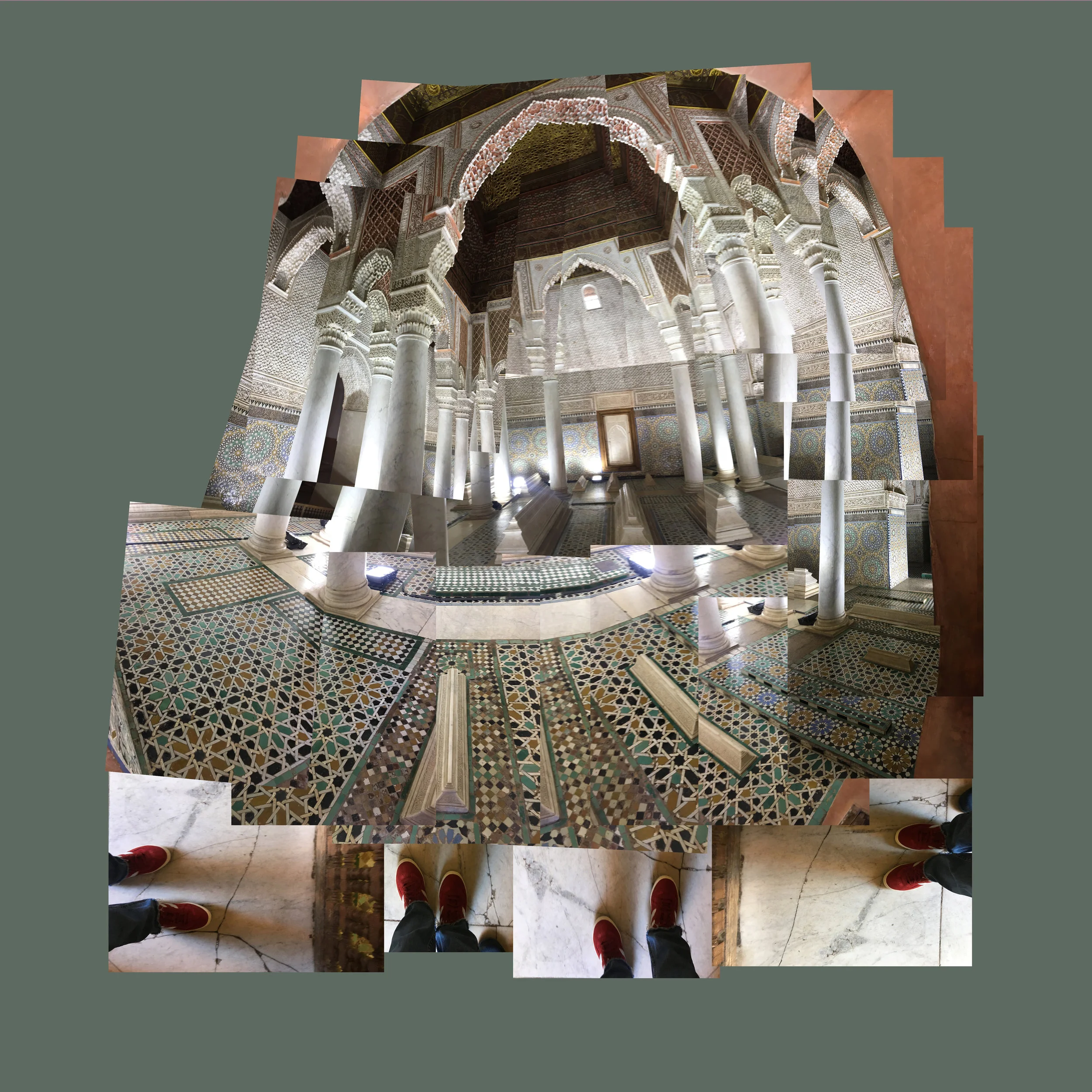 Tombeaux Saadiens Marrakesh Morocco 2018