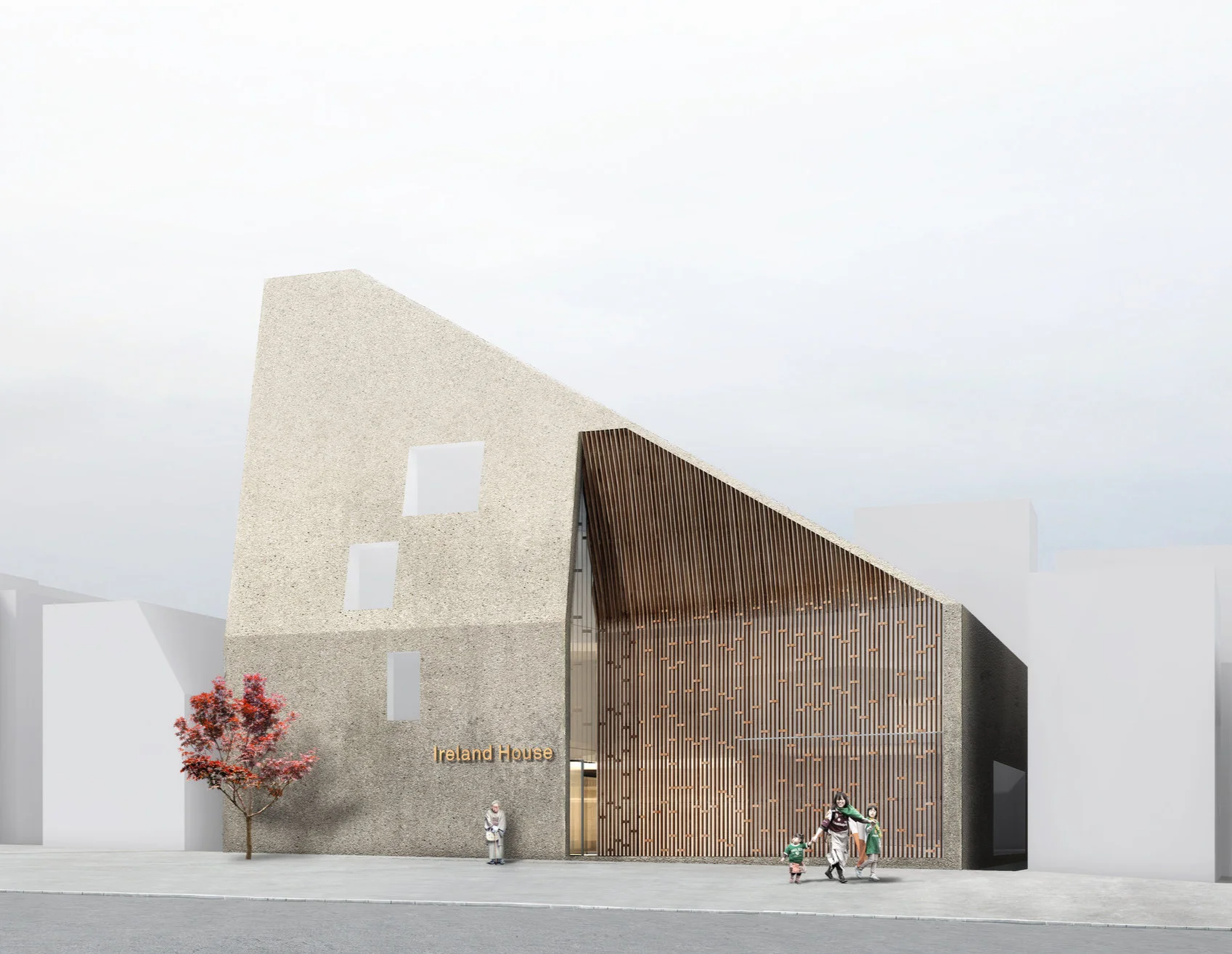 Ireland House in Tokyo Japan Competition